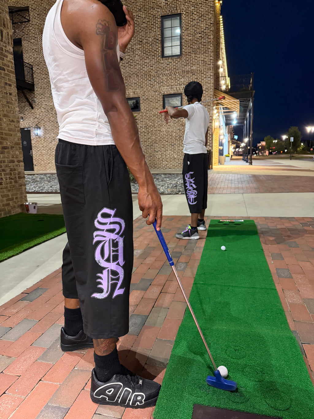 2 Pack Essential 3/4 Shorts